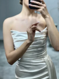 لباس کوتاه زنانه مجلسی دنباله دار - تصویر 9