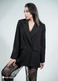 ست مجلسی کت بلند و شلوار تور