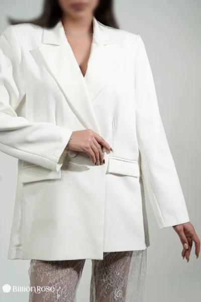 ست مجلسی کت بلند و شلوار تور