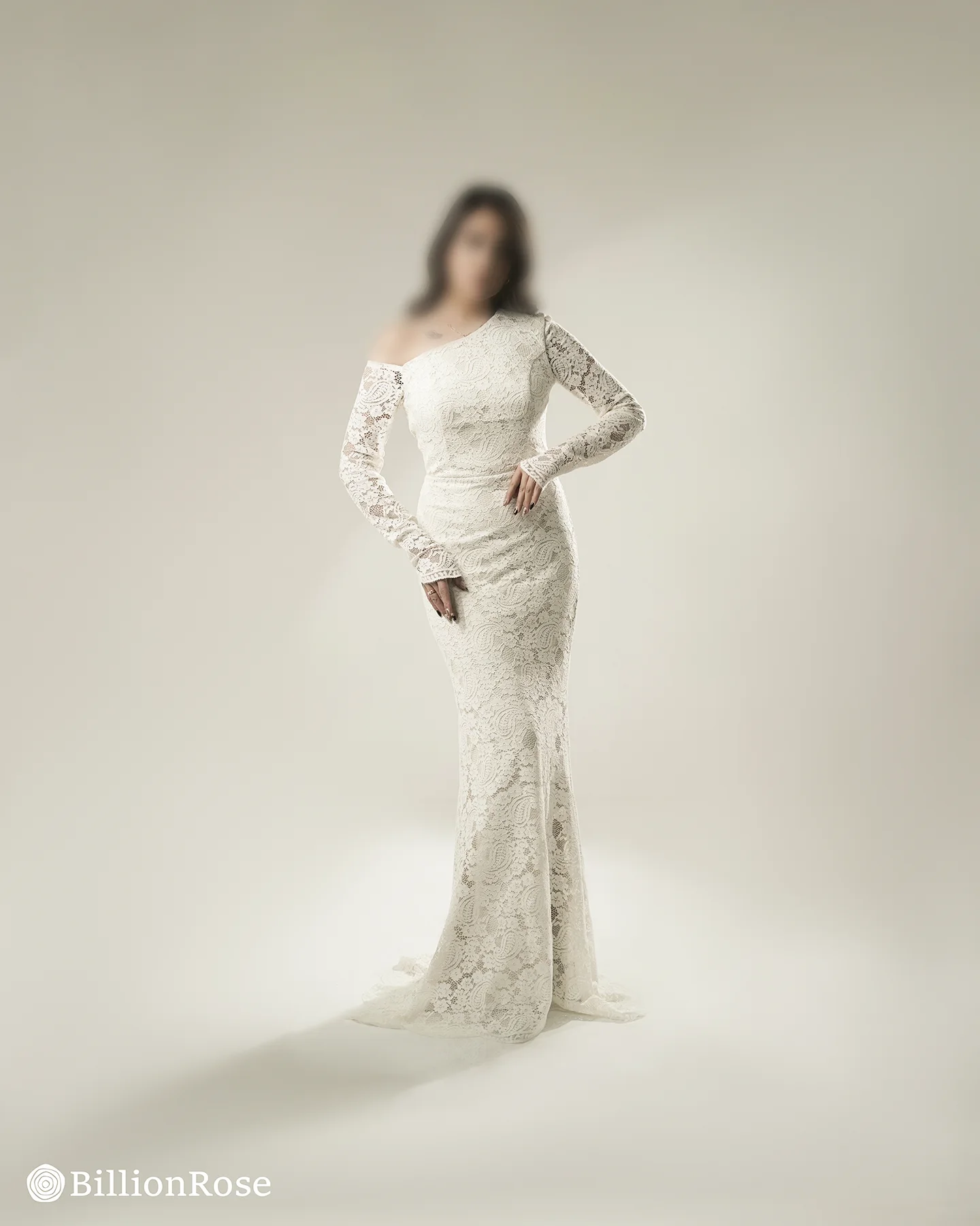 ماکسی مجلسی آستین تور