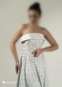 ماکسی مجلسی دکلته سنگ دوزی شده