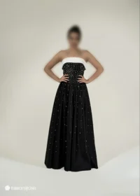 ماکسی مجلسی دکلته سنگ دوزی شده