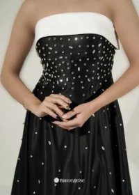 ماکسی مجلسی دکلته سنگ دوزی شده