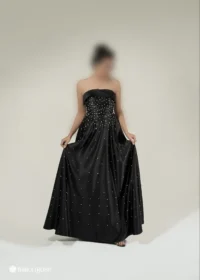 ماکسی مجلسی دکلته سنگ دوزی شده