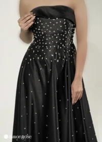 ماکسی مجلسی دکلته سنگ دوزی شده