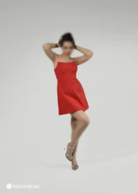 لباس کوتاه زنانه دکلته