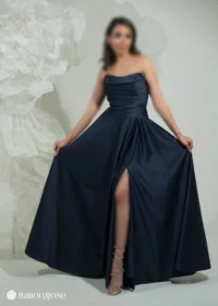 ماکسی دکلته و بالاتنه دراپه