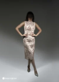 میدی مجلسی مروارید دوزی شده