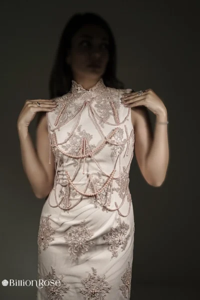 میدی مجلسی مروارید دوزی شده