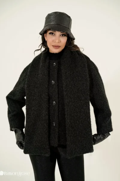 ست کت و شال پشمی