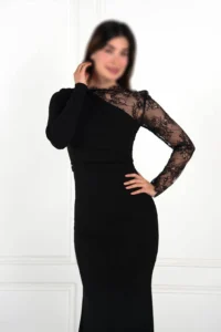 ماکسی بلند مجلسی کرپ