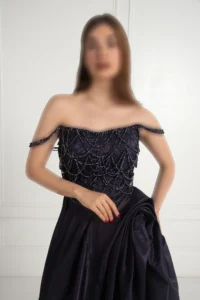 ماکسی مجلسی موارید دوزی شده
