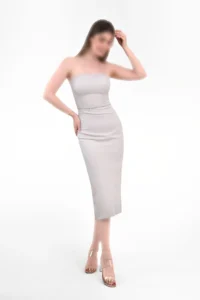 لباس میدی مجلسی دکلته