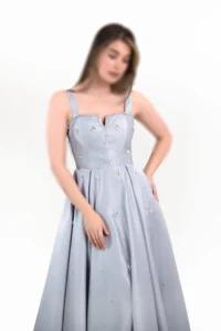 ملکسی مجلسی مروارید دوزی شده
