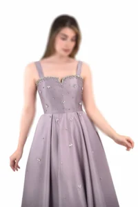 ملکسی مجلسی مروارید دوزی شده