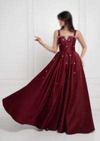 ملکسی مجلسی مروارید دوزی شده