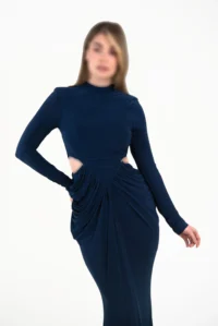 ماکسی مجلسی یقه بسته