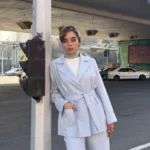 کت بلند بند دار زنانه
