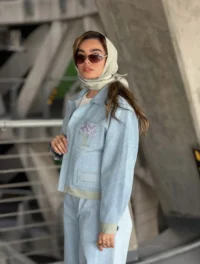 ست کت کوتاه و شلوار جین