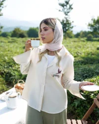 شومیز گلدوزی شده