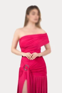 لباس ماکسی مجلسی یقه باز