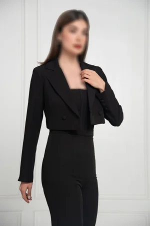 لباس سرهمی مجلسی و کت کوتاه