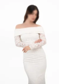لباس ماکسی مجلسی گیپور