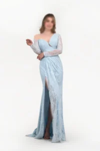 ماکسی مجلسی گیپور تک شانه