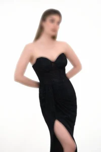 لباس بلند مجلسی دکلته