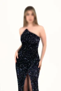 لباس ماکسی مجلسی دکلته