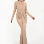 ماکسی مجلسی یقه بسته