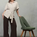 تونیک بلند بند دار