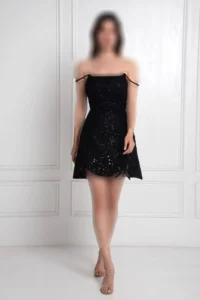سارافون عروسکی پولک دوزی شده