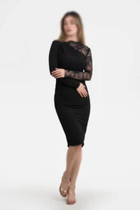 پیراهن زنانه میدی کرپ