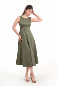 سارافون مجلسی میدی کتان لمه