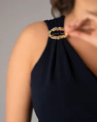 لباس سرهمی دنباله دار کرپ