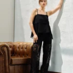 شومیز زنانه سرشانه بندی