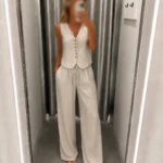ست تاپ و شلوار زنانه